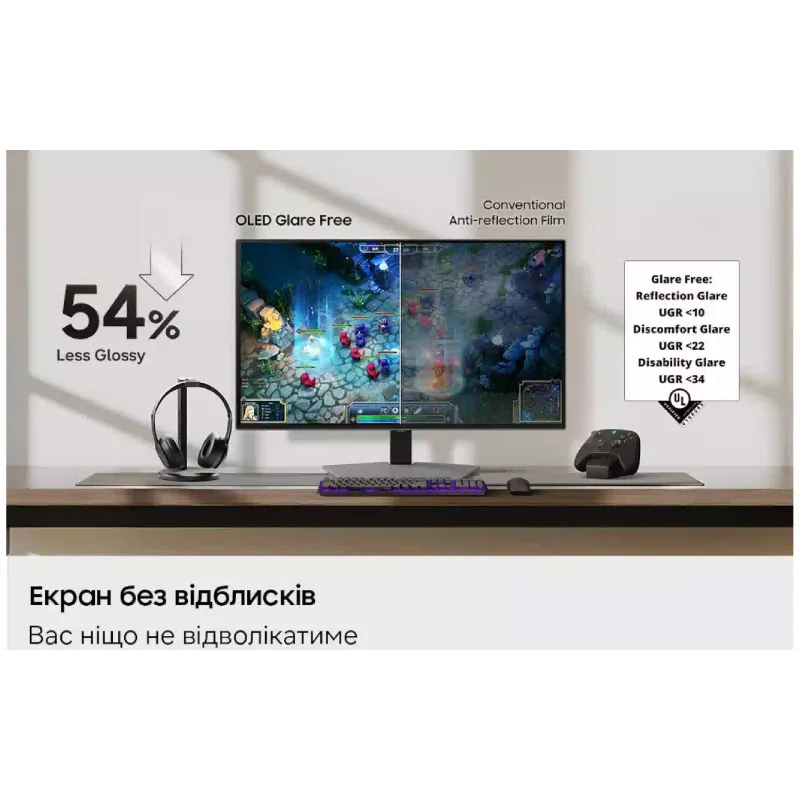 شاشة ألعاب Samsung Odyssey Gaming (LS27HG802SIXUA)