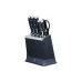 Ein Satz Küchenmesser Tefal EverSharp Pro, Blue (K297S744) Ein Satz Küchenmesser Tefal EverSharp Pro, Blue (K297S744)