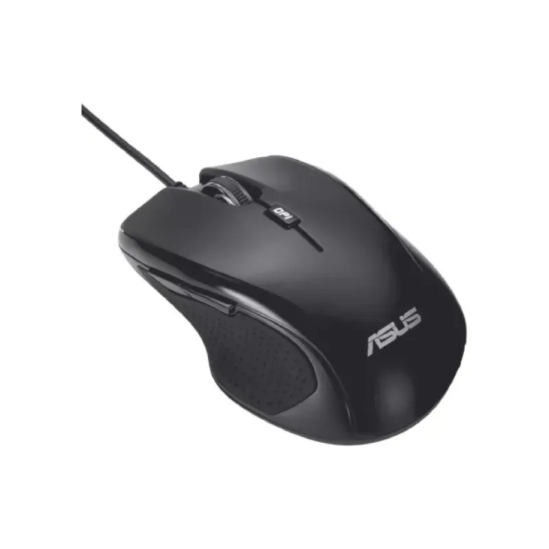 Кабелна мишка Asus, Black (90XB04B0-BMU000)
