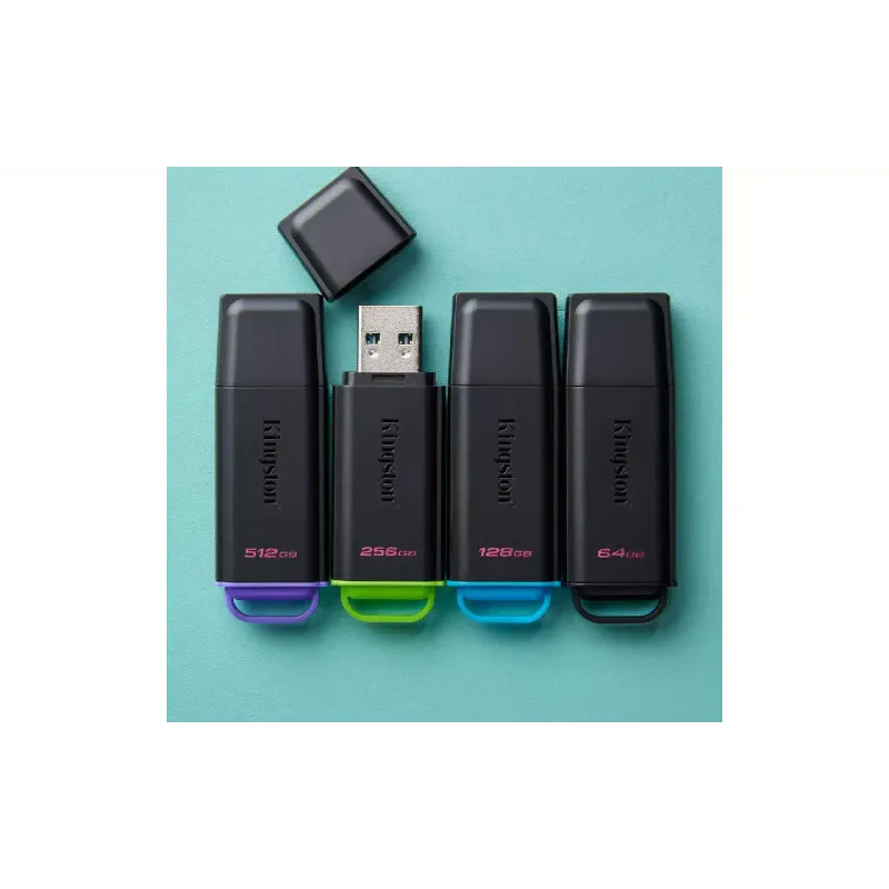 محرك أقراص USB Kingston DataTraveler Exodia, Black/Blue (DTXG2/128GB)
