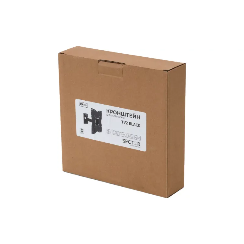 Monitorhalterung Sector, Black (TV2 Black)