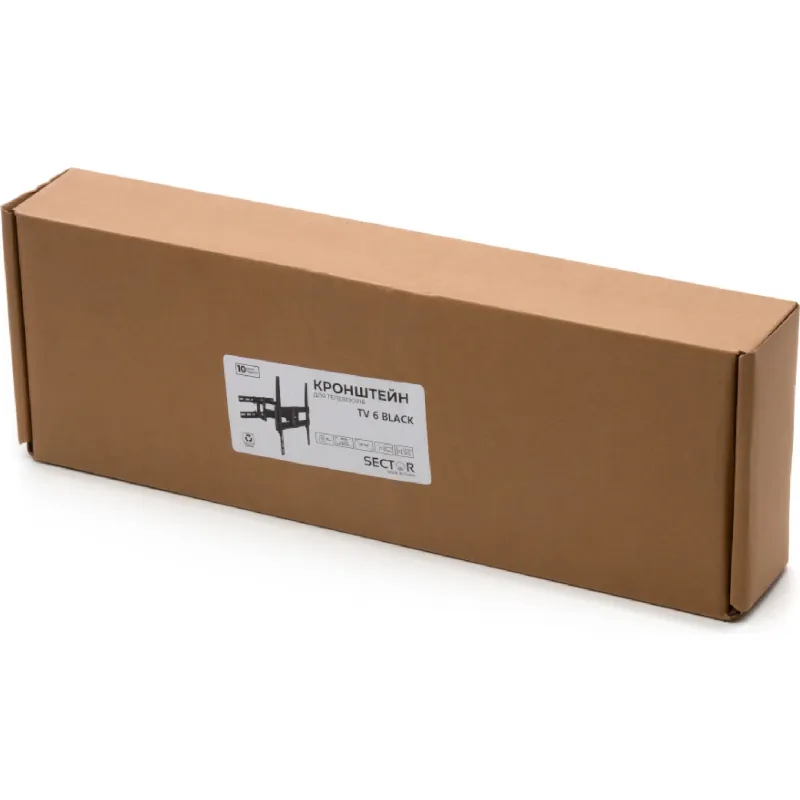 Soporte para monitor Sector, Black (TV 6 Black)