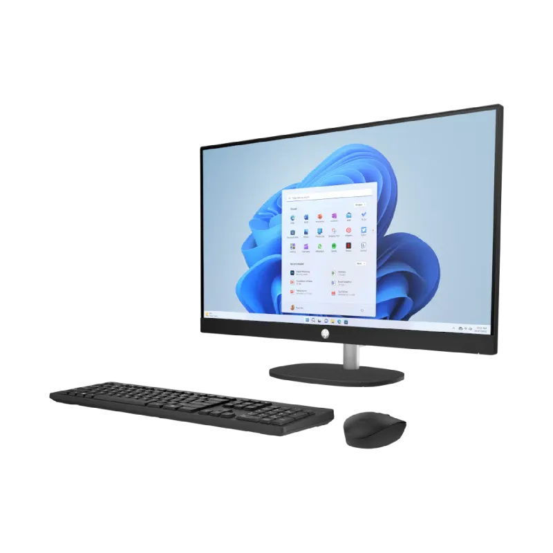 Ηλεκτρονικός υπολογιστής HP AIO, Black (AR0N6EA)