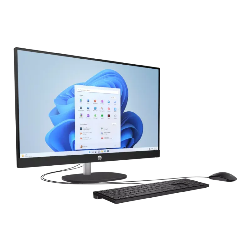 Ηλεκτρονικός υπολογιστής HP AIO, Black (AR0N6EA)