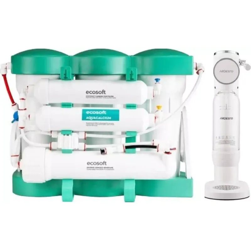 Фільтр зворотного осмосу Ecosoft P’ure Aquacalcium Mint (MO675PUREMACECO-SMW-02W), White