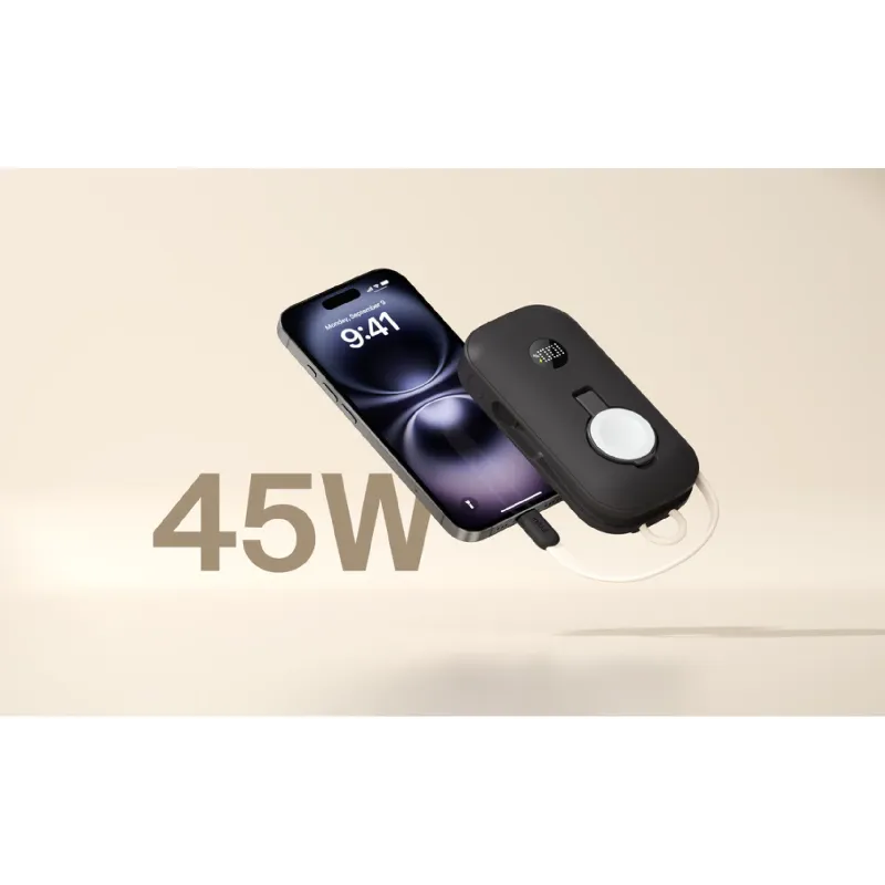 Външна батерия Belkin 10000 mAh, Black (BPD012HQBK)