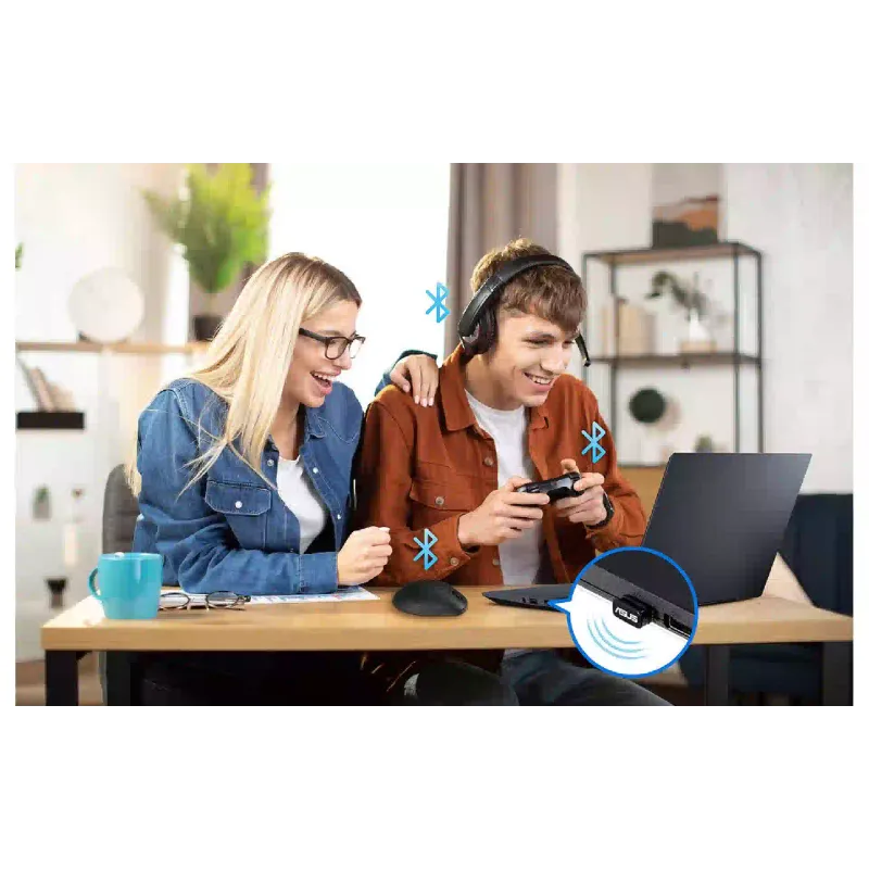 محول بلوتوث Asus USB-BT600 (90IG09N0-M00B20)