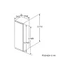 Eingebauter Gefrierschrank Bosch, White (GIN81VEE0)