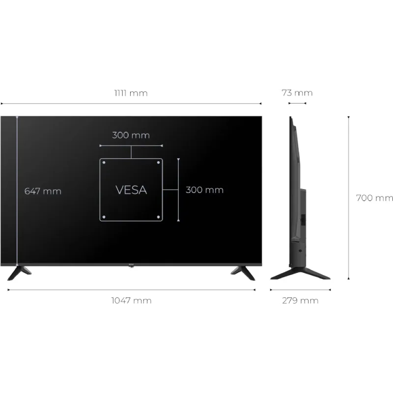 تلفزيون Kivi (50U9000HB)