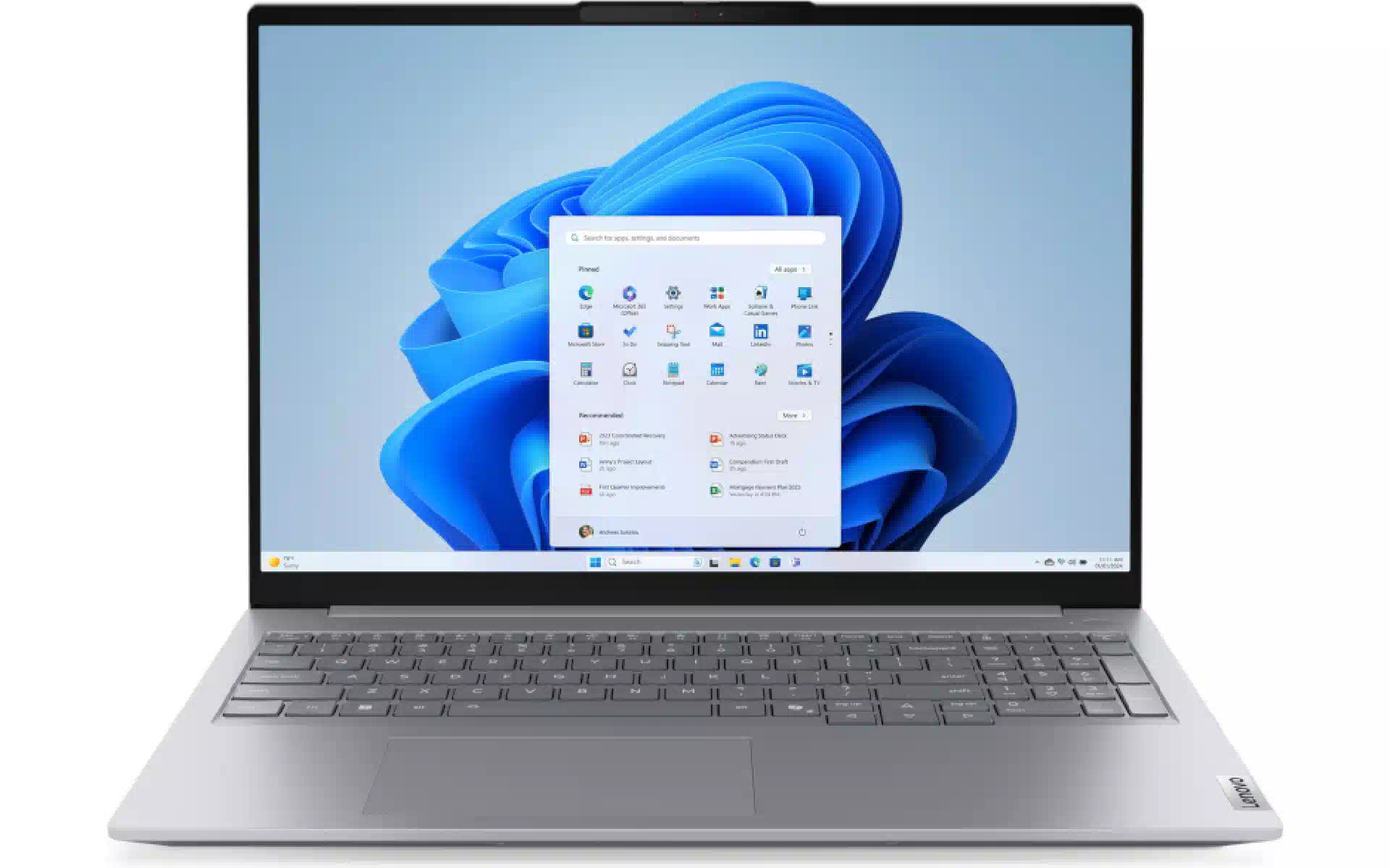 Prenosnik Lenovo ThinkBook 16 G9, Arctic Grey (21US005RRA) Prenosnik Lenovo ThinkBook 16 G9, Arctic Grey (21US005RRA)
