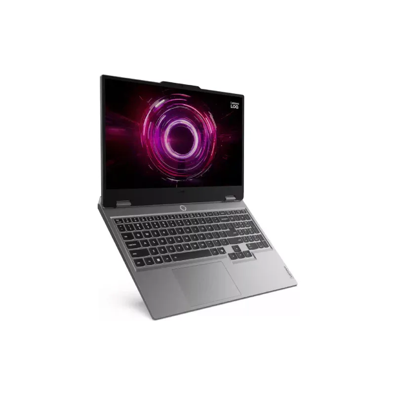 Ноутбук Lenovo LOQ 15.6" FHD 16Gb/512Gb/R7 250/RTX 5050-8/DOS/BT Luna Grey 15AHP10 (83JG00F6RA)