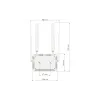 كمبيوتر محمول Lenovo IdeaPad Slim 3 15IRH10, Luna Grey (83K100YSRA)