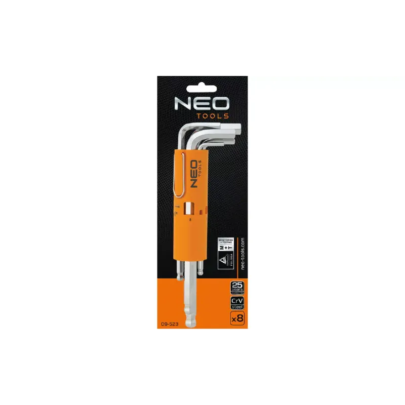 Шестоъгълен ключ Neo Tools (09-523)