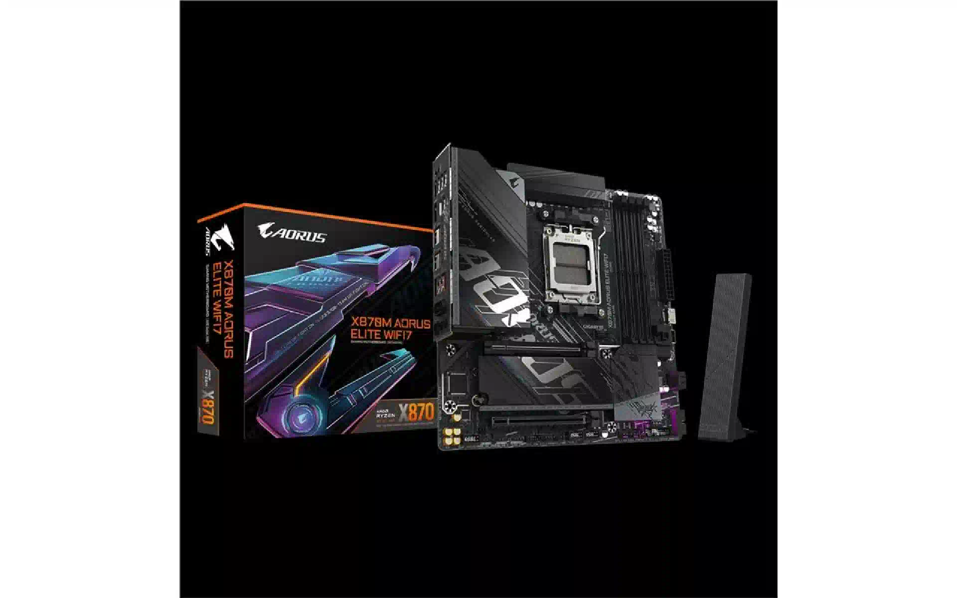 اللوحة الأم Gigabyte X870E (X870E AERO X DK WOOD) اللوحة الأم Gigabyte X870E (X870E AERO X DK WOOD)