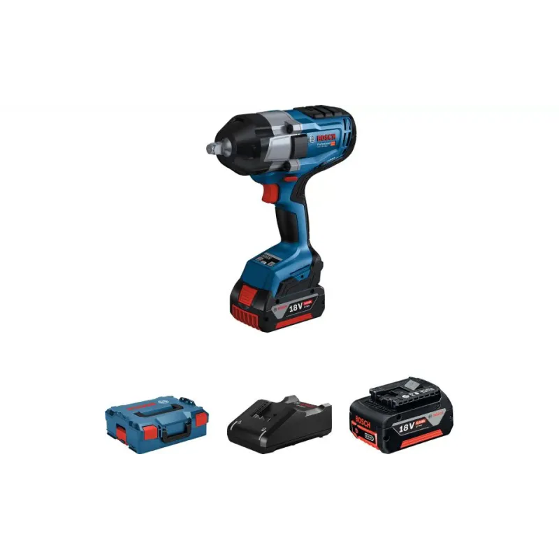 Chave de impacto sem fio Bosch Professional GDS 18V-1000 (0.601.9J8.304)