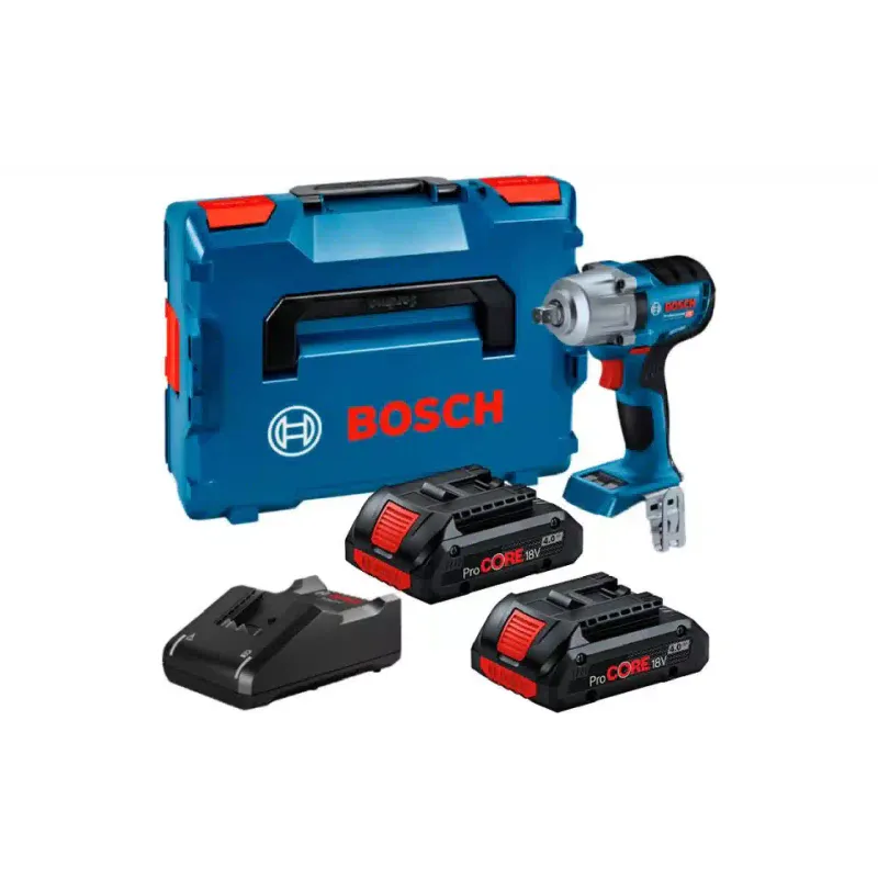 Chave de impacto sem fio Bosch Professional GDS 18V-450 PC (0.601.9K4.102)