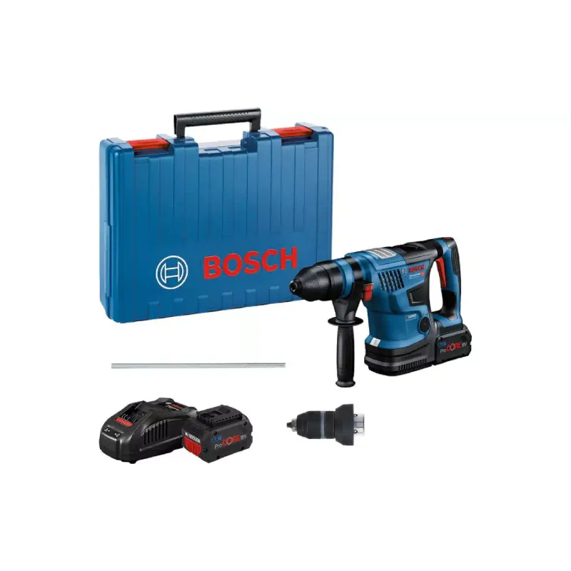 مثقاب صدمي لاسلكي Bosch Professional SDS Plus GBH 18V-34 CF (0.611.914.002)