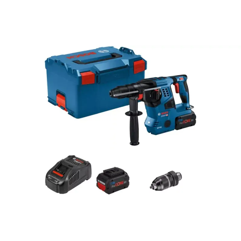 Безжична ударна бормашина Bosch Professional SDS Plus GBH 18V-28 CF (0.611.921.002)