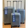 A set of suitcases 2E  M6910 (2E-PP-M6910-SET3-DG), L+M+S, Dark Grey