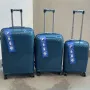 Ein Satz Koffer 2E  M6989, Black (2E-PP-M6989-SET3-BK)