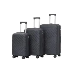 Un juego de maletas 2E M6993, Black (2E-PP-M6993-SET3-BK) Un juego de maletas 2E M6993, Black (2E-PP-M6993-SET3-BK)