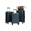 Комплект куфари 2E  M7977, Dark Blue (2E-PP-M7977-SET3-DB)
