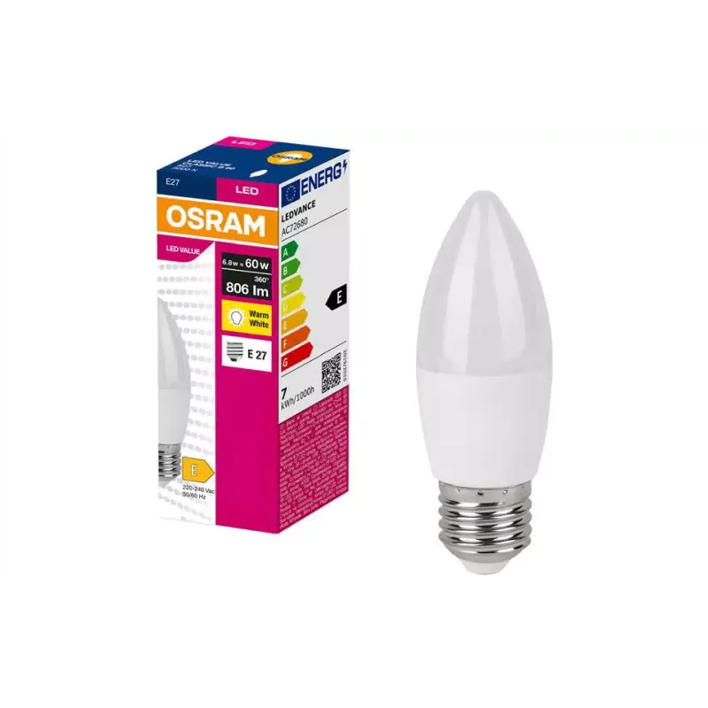 Namizna svetilka z baterijo Osram, White (4099854507496)