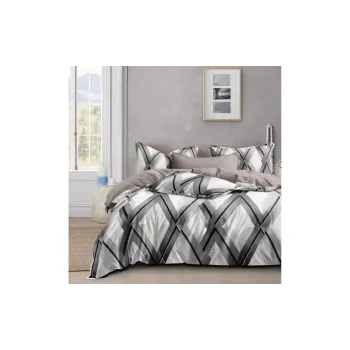 Juego de ropa de cama Ardesto Aura , Grey (ART1622AB)