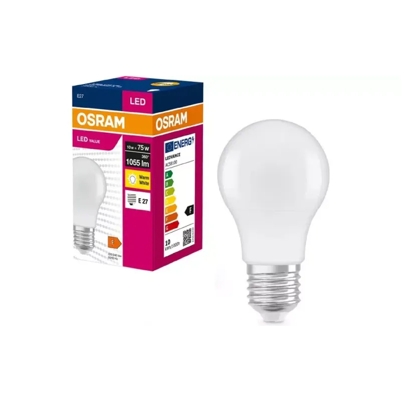 Лампа світлодіодна Osram LED A75 (4058075630239), E27, 10 Вт