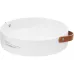 Фруктовница Ardesto, 22 х 22 х 5.5 см, керамика/кожа (AR0961)