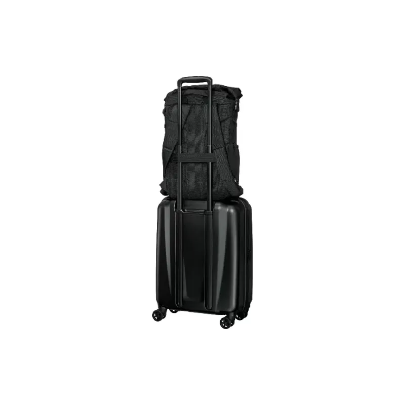 Hátizsák 15,6"-os laptophoz Wenger Urban One Roll-Top, Black (653890)