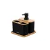 Комплект за баня Ardesto Minimalism, Black (ARHB3123BB)