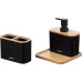 Комплект за баня Ardesto Minimalism, Black (ARHB3123BB)
