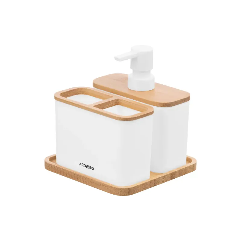 Juego de baño Ardesto Minimalism, White (ARHB3123WB)