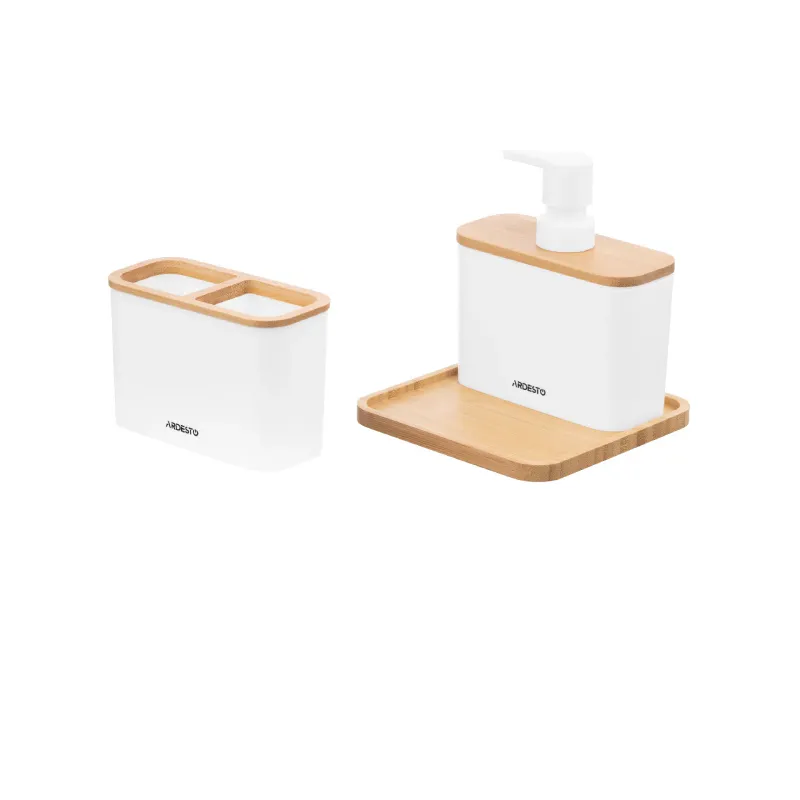 Juego de baño Ardesto Minimalism, White (ARHB3123WB)
