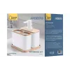 Juego de baño Ardesto Minimalism, White (ARHB3123WB)