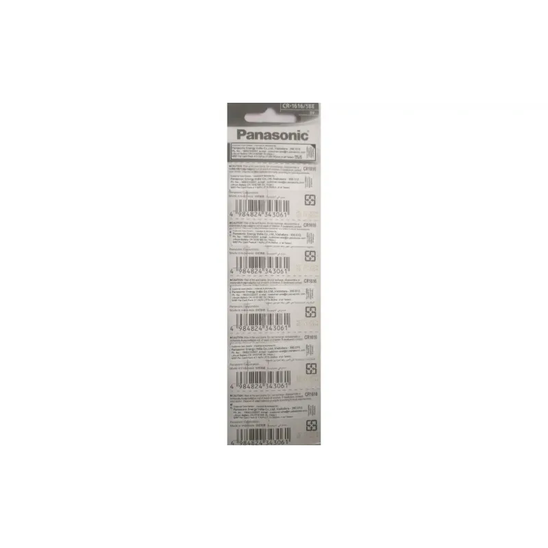 Bateria Panasonic CR1616 (CR-1616/5BE)