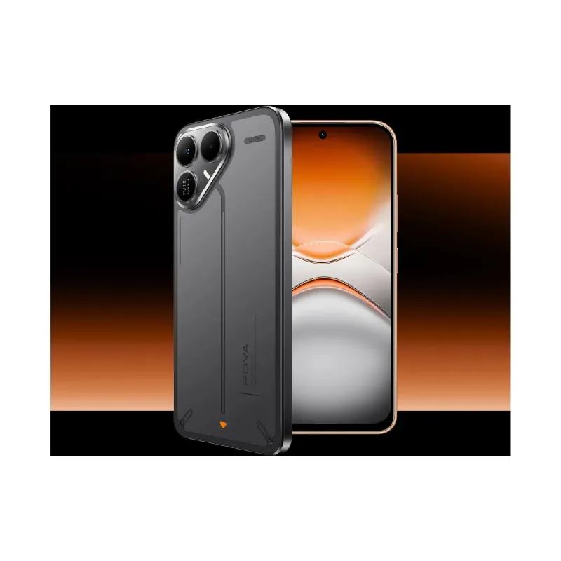 Okostelefon Tecno Pova 8 5G LK6, Graphite Black (4894947132339)