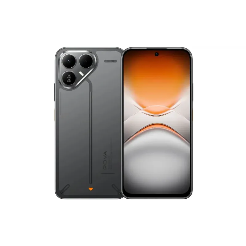 Okostelefon Tecno Pova 8 5G LK6, Graphite Black (4894947132339)