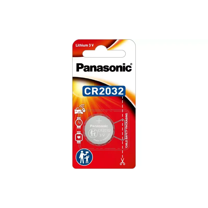 Batería Panasonic CR2032 (CR-2032PT/1B)