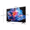 TV TCL, Black (65P61K)