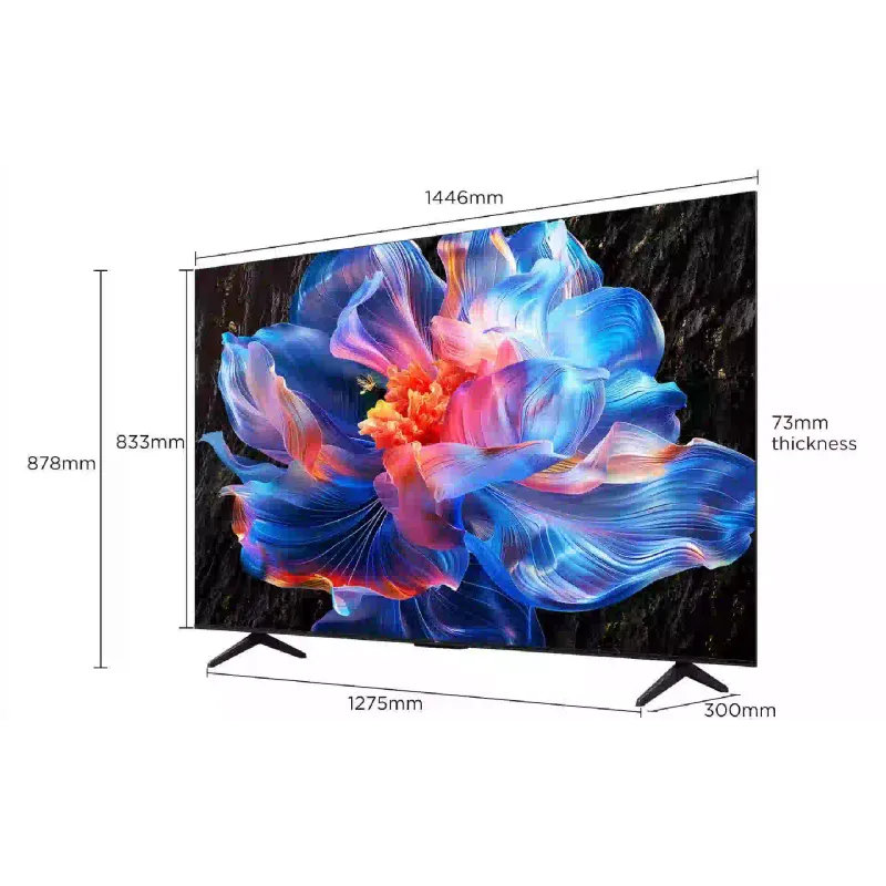 TV TCL, Black (65P61K)