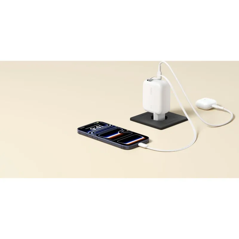 Cargador Belkin, White (WCH022KQWH)