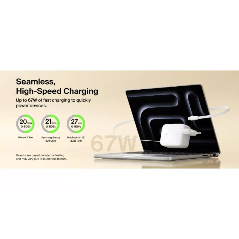 Cargador Belkin, White (WCH022KQWH)