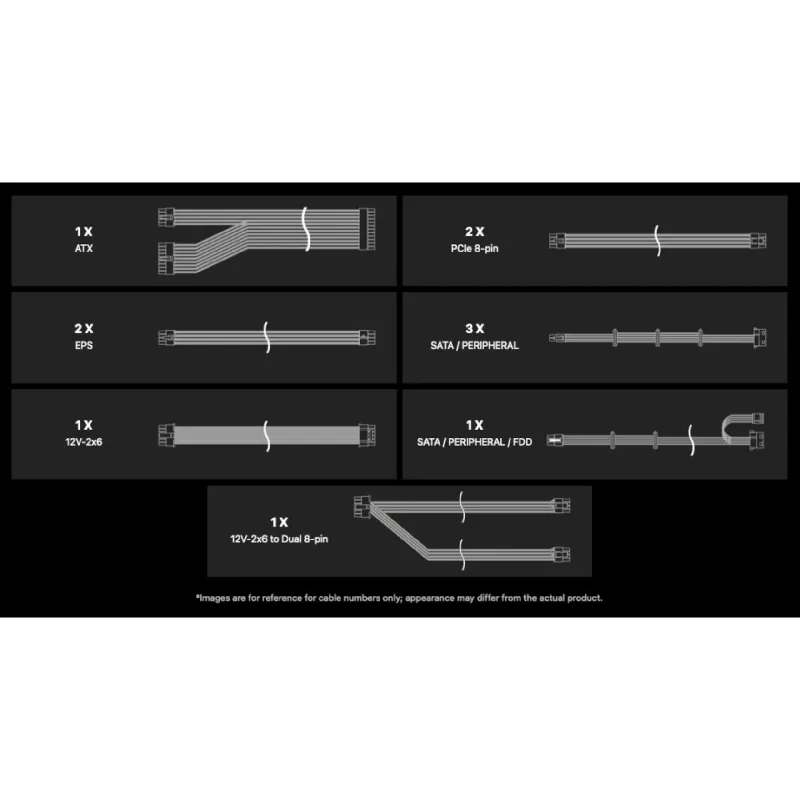 захранващ блок MSI (MAG A1000GLS PCIE5)