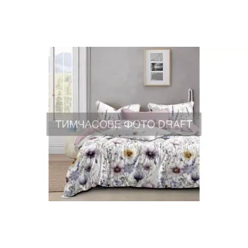 Juego de ropa de cama Ardesto Aura Flowers, Purple (ART1622AV)