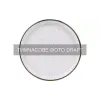 Dessert plate Ardesto Piemonte (AR1920PW), 20.8 cm, White