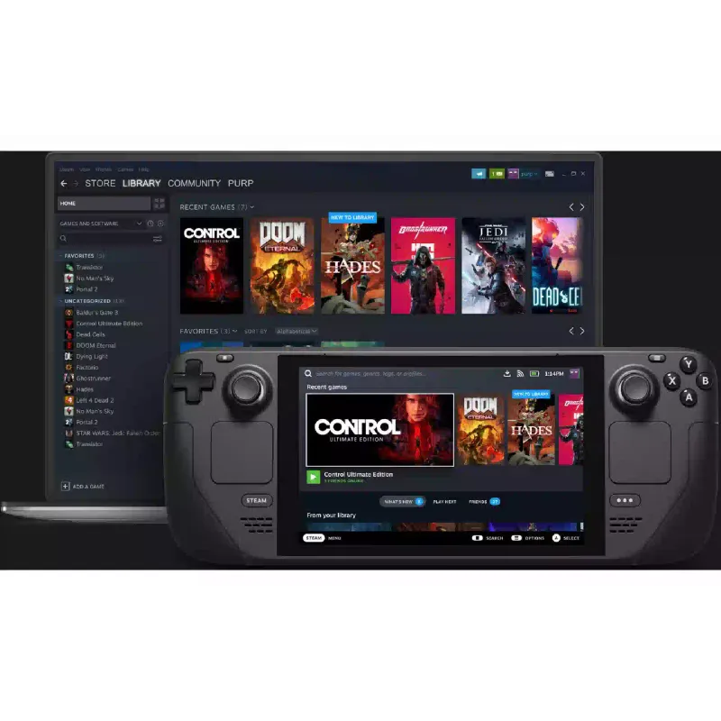 Игровая консоль Steam Deck Steam Deck Certified Refurbished (1010_64CR)