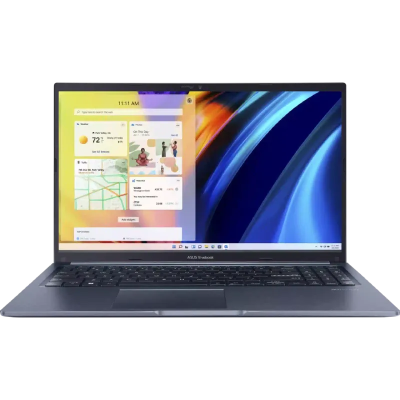 Laptop Asus 15.6" FHD 16Gb/512Gb/R5 150/UMA/DOS/BT Quiet Blue M1502NAQ-BQ276 (90NB1841-M00MF0)
