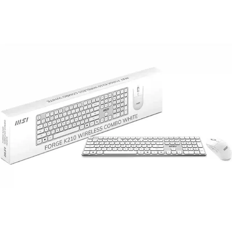 Tastatur + Maus MSI, White (S11-43UA205-Y92)